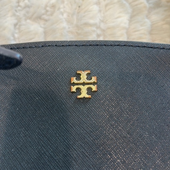 Tory Burch Dark Navy Leather York Buckle Tote Shoulder Bag - Picture 2 of 13